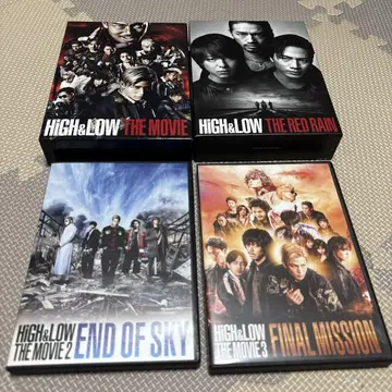 HIGH&LOW 영화 4개 세트
