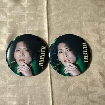 BATTLE OF TOKYO HARUTO (코하츠시) 캔뱃지 2개 세트