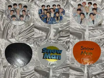 SnowMan 카우콘 부채 묶음 판매