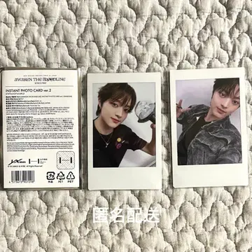 &TEAM 위주 EJ 폴라로이드 인스턴트 포토 카드