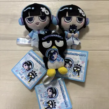 ano x 배드마츠마루 마스코트 아노짱 봉제 인형 3종 세트 3