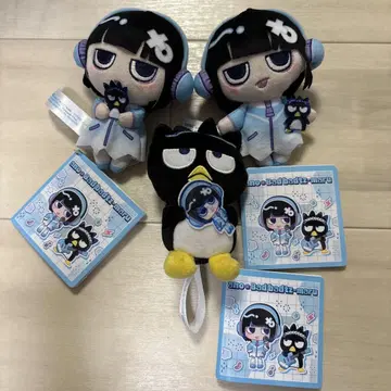 ano x 배드마츠마루 마스코트 아노짱 봉제 인형 3세트 4