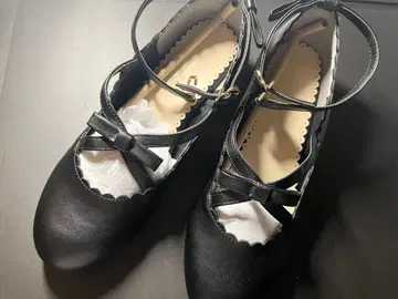 시마무라 아오키 미사코 콜라보 리본 펌프스 신발