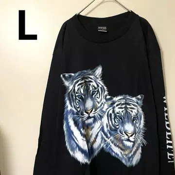 IMPORT GEAR 화이트 타이거 롱T L