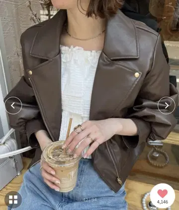 택 포함 마제스틱 레곤 Lady 숏 라이더스 브라운 S 사이즈