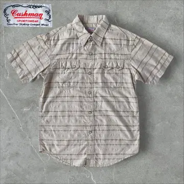Cushman 반팔 웨스턴 셔츠 보더 쿠시맨