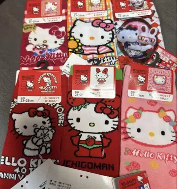 헬로키티 삭스 6켤레 23-25cm 양말 hello kitty