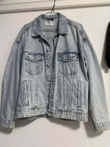 Bershka 데님 자켓 미키 해외 사이즈 빅