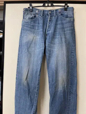 A.PRESSE 아프레쎄 No.2 Washed Denim Pants 36