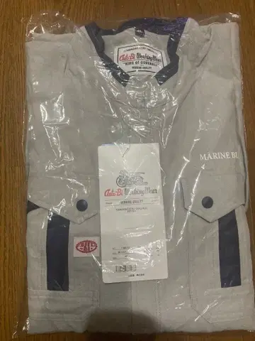 새상품 Auto-Bi 야마다 타츠 반팔 작업복 4L 오토바이