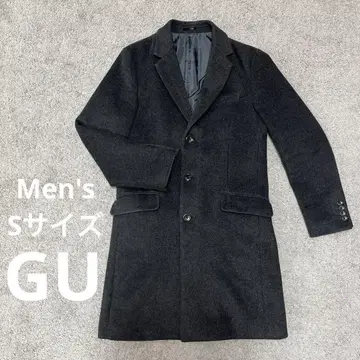 [ 새상품급 ] [ GU ] 남성용 체스터 코트 다크 그레이