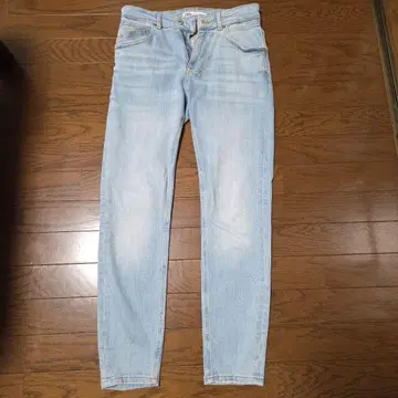 ZARA 스키니 데님 라이트 블루 EUR 38