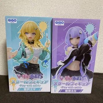 Vspo! GiGO 한정판 아이자와 에마 시로미야 루나 피규어