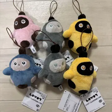 LOVOT 밴딩 끈 포함 봉제 인형 묶음 판매