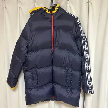 TOMMY HILFIGER 네이비 다운 자켓 M