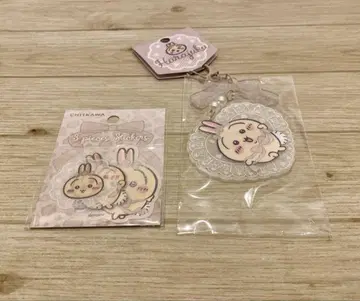 치이카와 (먼작귀) 하라주쿠 Go!HARAJUKU 스티커 키링 리본 토끼