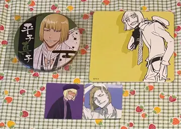 BLEACH 히라코 신지 원화전 코스터 캔뱃지