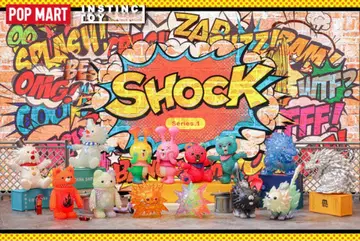 INSTINCTOY x POPMART 시리즈 1 SHOCK 풀세트