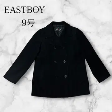 EASTBOY 이스트 보이 피 코트 P 코트 블랙 9 울