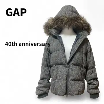 GAP 다운 자켓 퍼 후드 40th anniversary