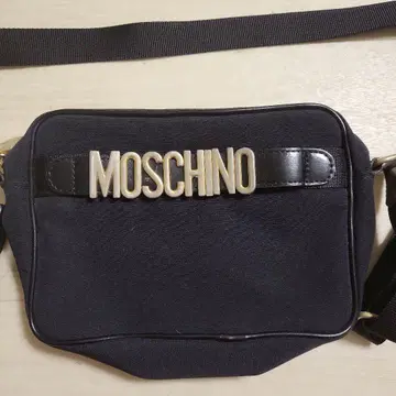 MOSCHINO 블랙 숄더백