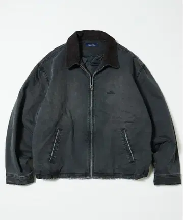 NAUTICA 가먼트 다이드 치노 집 블루종