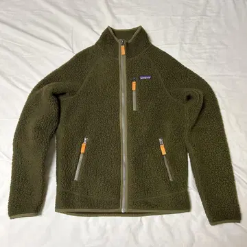 patagonia 플리스 자켓 올리브