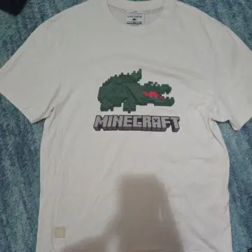 LACOSTE MINECRAFT 티셔츠 S 사이즈