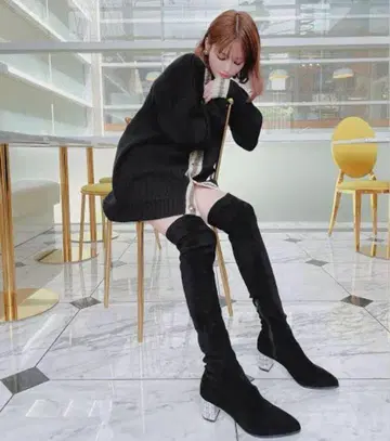Rady 레이디 무릎 위 롱부츠 니하이 부츠