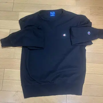 Champion 블랙 크루넥 트레이닝복 M