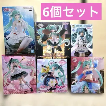 하츠네 미쿠 피규어 6개 세트