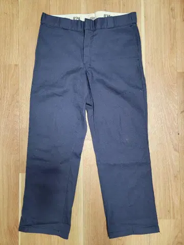 Dickies 네이비 워크 팬츠 874 W36