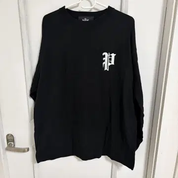 PHATRNK 팻랭크 블랙 긴팔 티셔츠 L 리플렉터