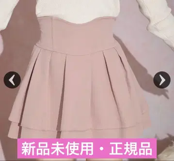 michellMacaron 슬림 레그 스커트 핑크 S