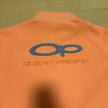 Ocean Pacific 플리스 하프 지퍼 테크 계열 y2k