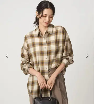 그린 라벨 릴랙싱 시어 체크 셔츠
