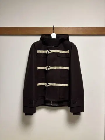 sacai 더플 코트