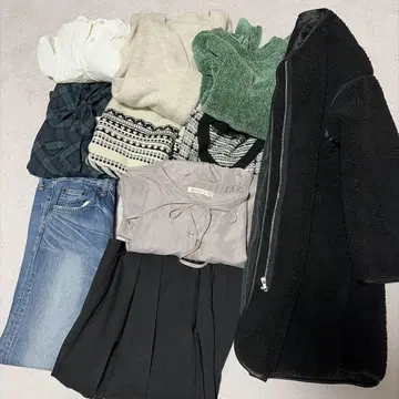 여성용 셋업 아우터 포함 10벌 묶음 판매