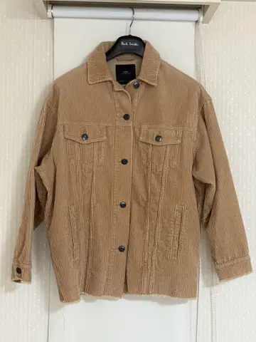 ZARA 코듀로이 자켓 베이지