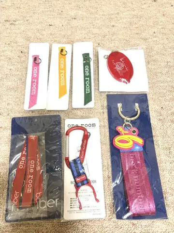 back number 라이브 굿즈 키링 세트