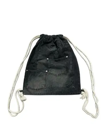 [ never mind the xu ] denim knapsack