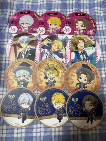 SideM 애니메이트 카페 아니카페 코스터 미치오 루이 지로