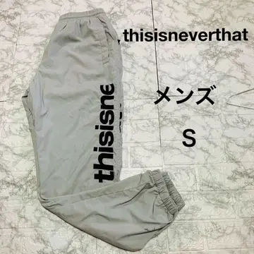 thisisneverthat 네바자 팬츠 스포츠 S 남성용 카고