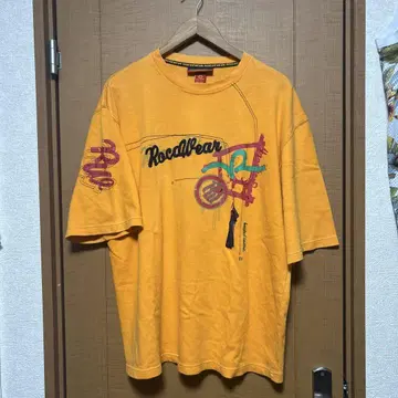 00s Rocawear 오렌지 티셔츠