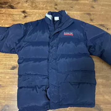 Reebok 네이비 다운 자켓 ATHLETIC DEPT