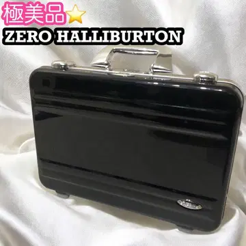 [ ZERO HALLIBURTON ] 컨디션 최상 아타셰 케이스 블랙