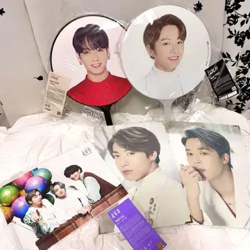BTS 부채 프레포토 굿즈 묶음 판매