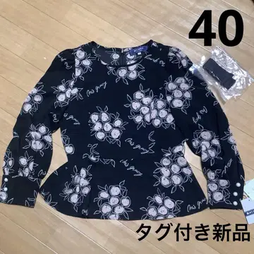 M'S GRACY 꽃무늬 긴팔 블라우스 새상품.40,