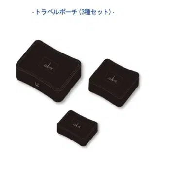 미개봉 JUNHO 일인 여행 트래블 파우치 (3종) 준호