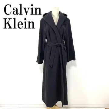 LA8241 캘빈클라인 울 롱 코트 그레이 캐시미어 울 9